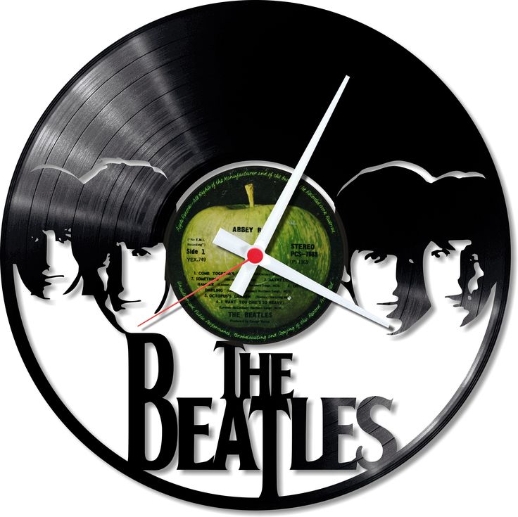 Orologio da parete The Beatles 2 realizzato a mano