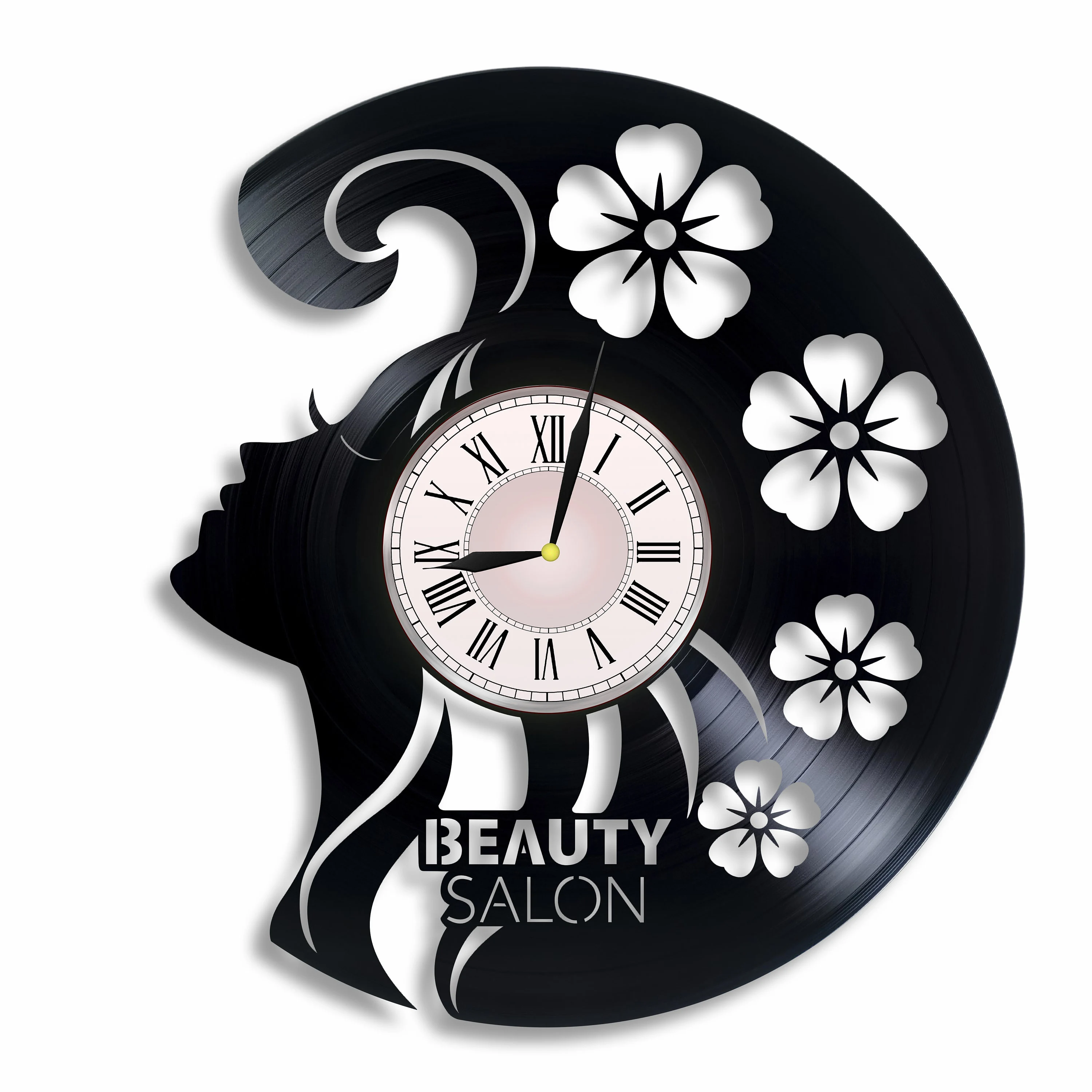 Orologio da parete Beauty Salon realizzato a mano