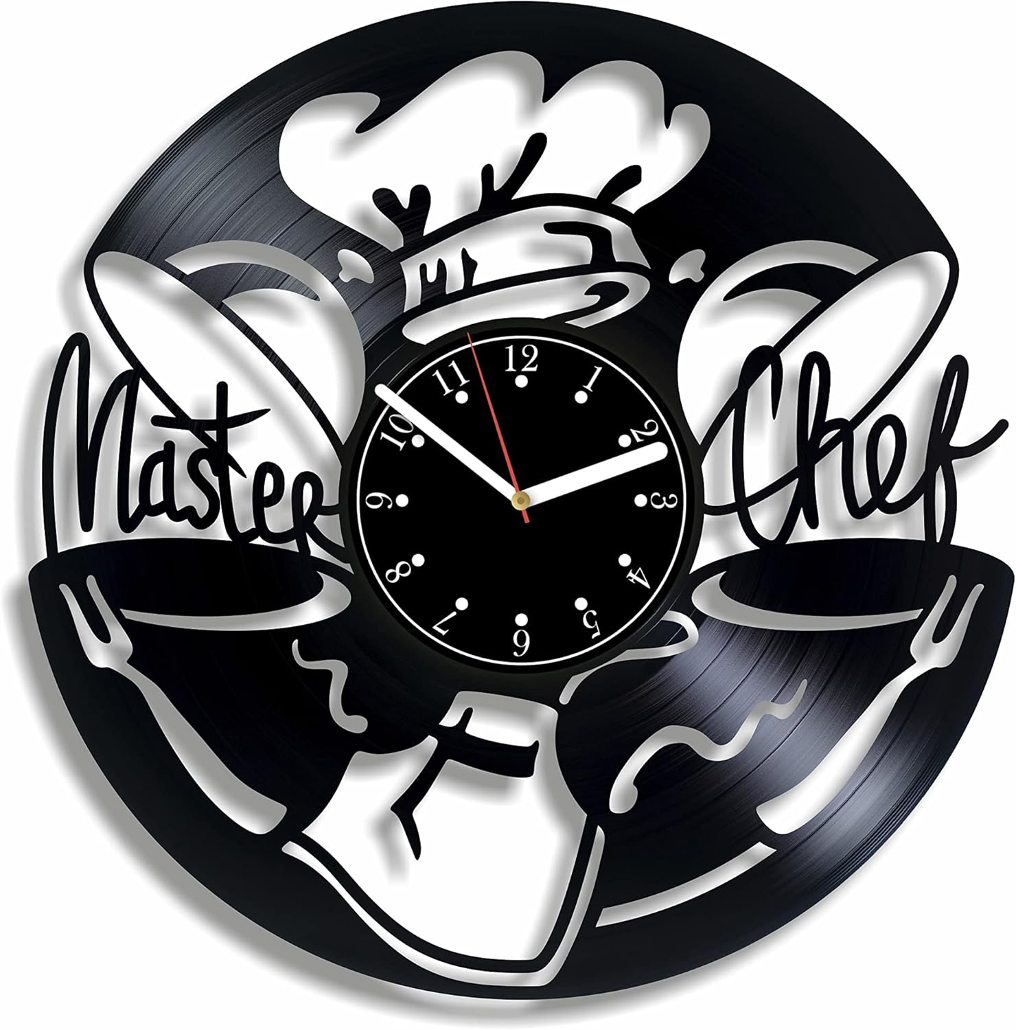 Orologio da parete Masterchef realizzato a mano
