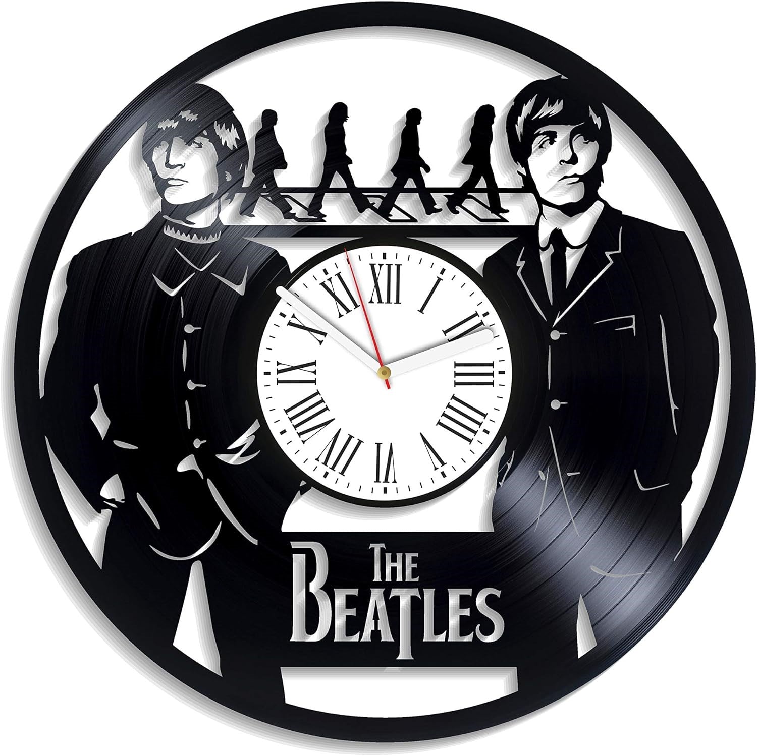 Orologio da parete The Beatles realizzato a mano
