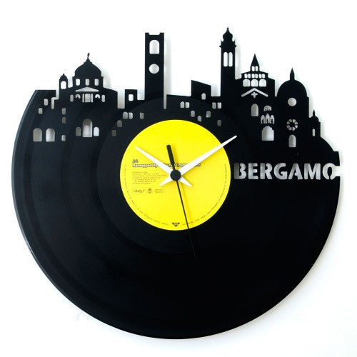 Orologio da parete Bergamo realizzato a mano