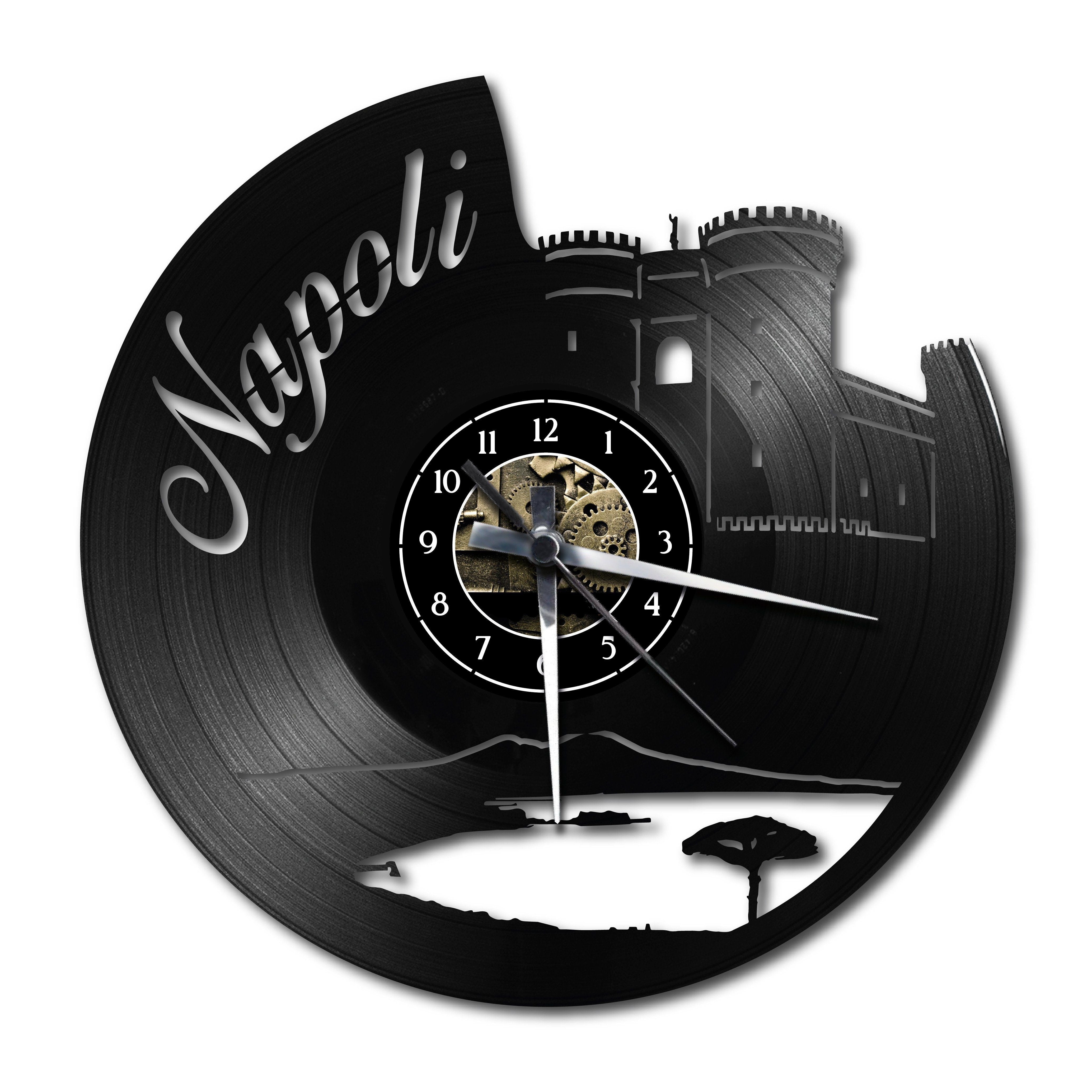 Orologio da parete Napoli realizzato a mano