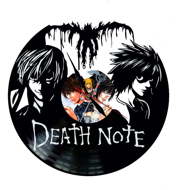 Orologio da parete Death Note realizzato a mano