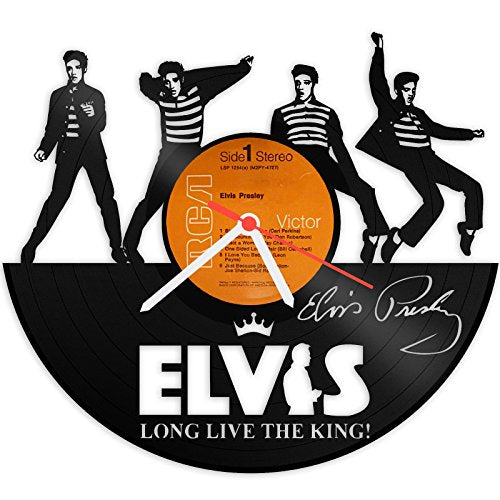 Orologio da parete Elvis presley realizzato a mano