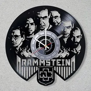 Orologio da parete RAMMSTEIN Band 4 realizzato a mano