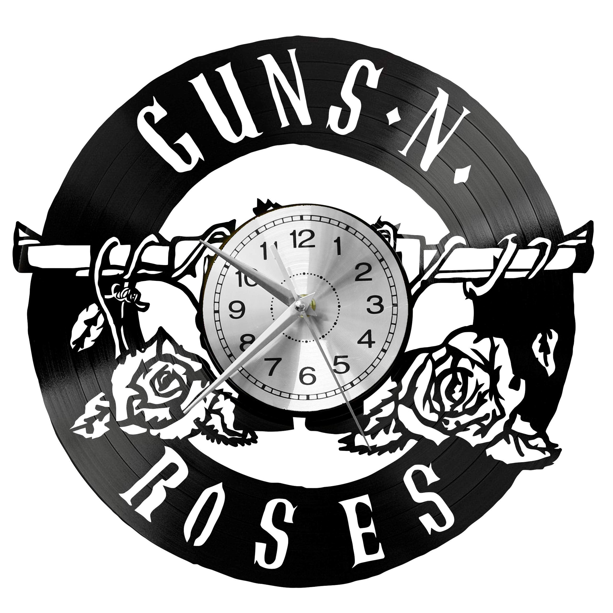 Orologio da parete Guns n Roses realizzato a mano
