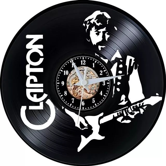 Orologio da parete ERIC CLAPTON realizzato a mano