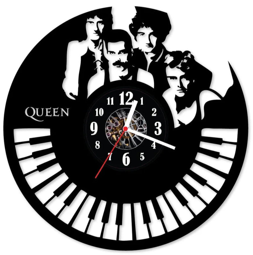 Orologio da parete Queen realizzato a mano