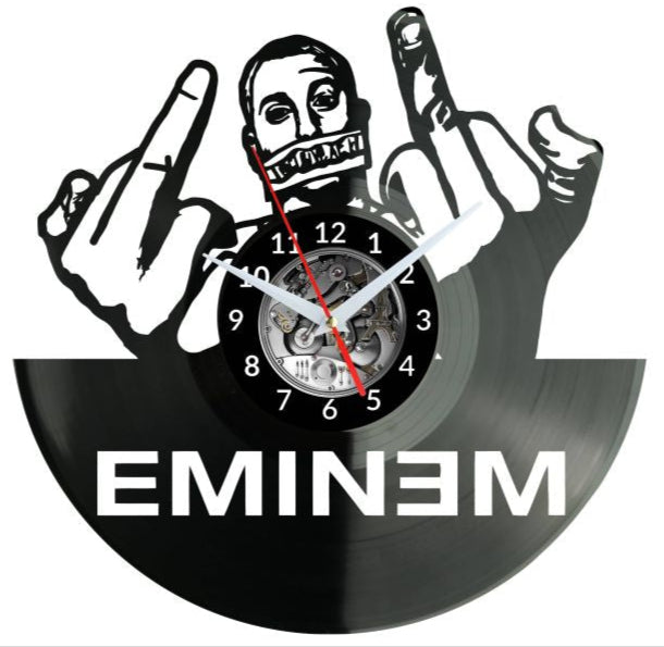 Orologio da parete Eminem realizzato a mano