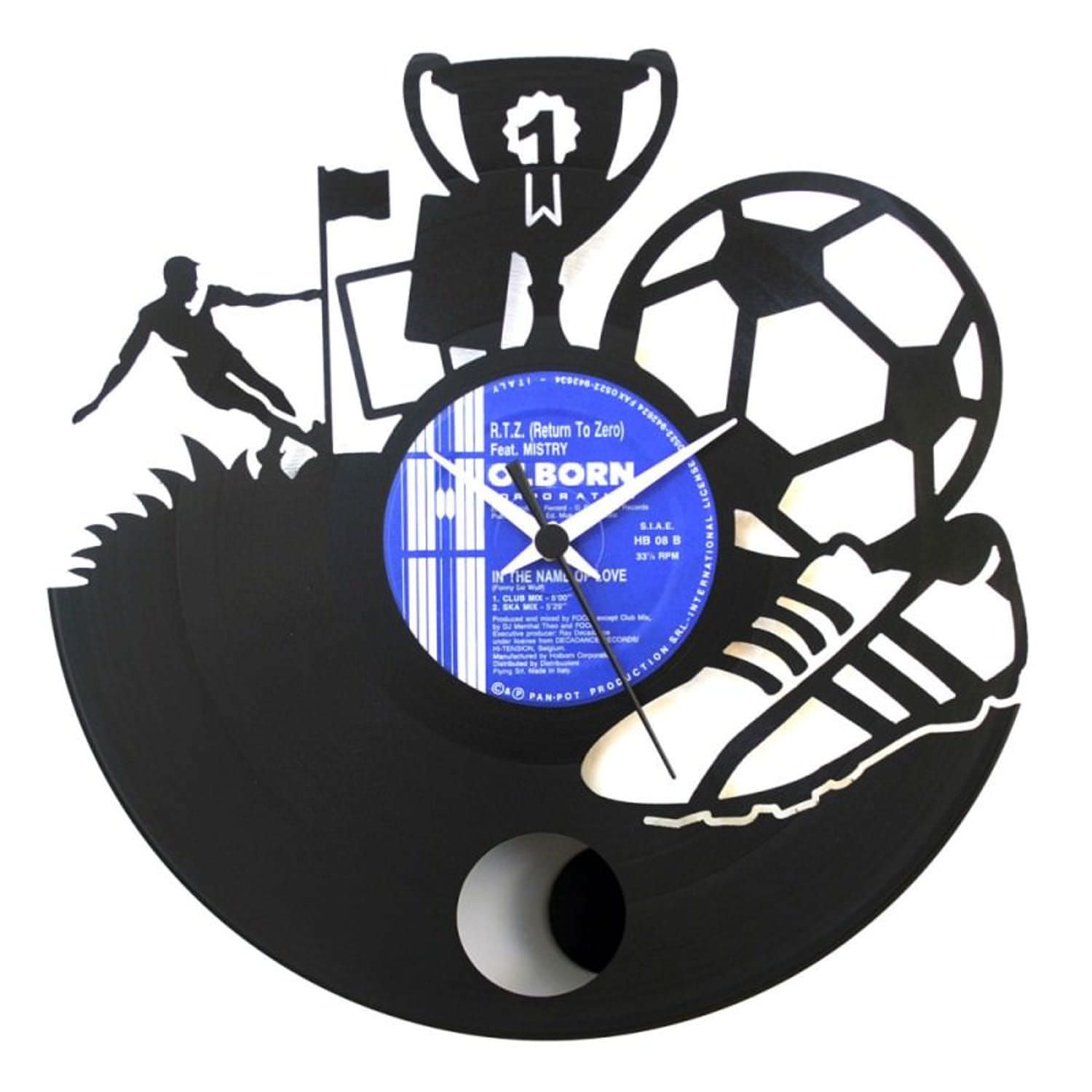 Orologio da parete Scarpette Calcio realizzato a mano