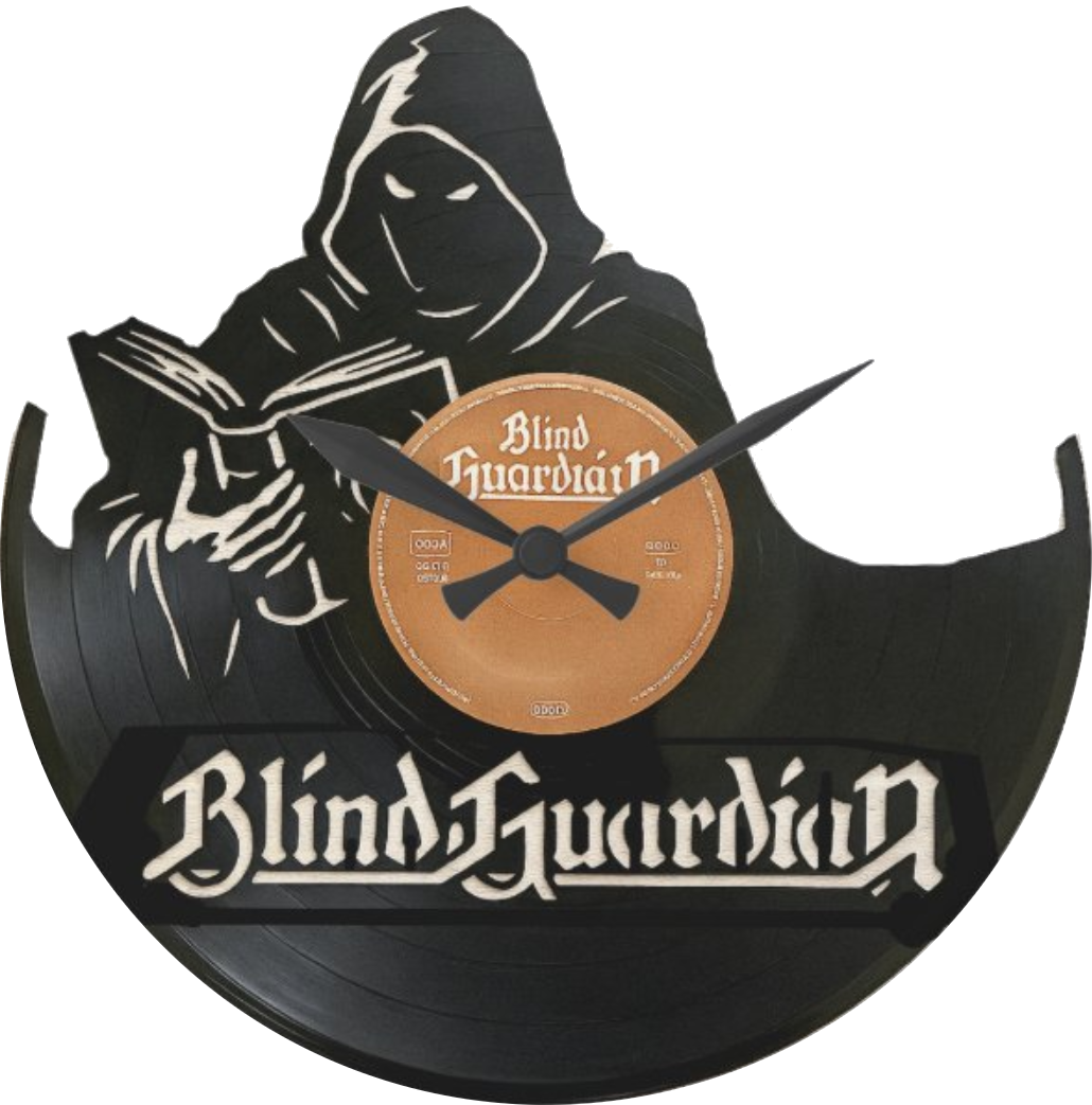Orologio da parete Blind Guardian realizzato a mano