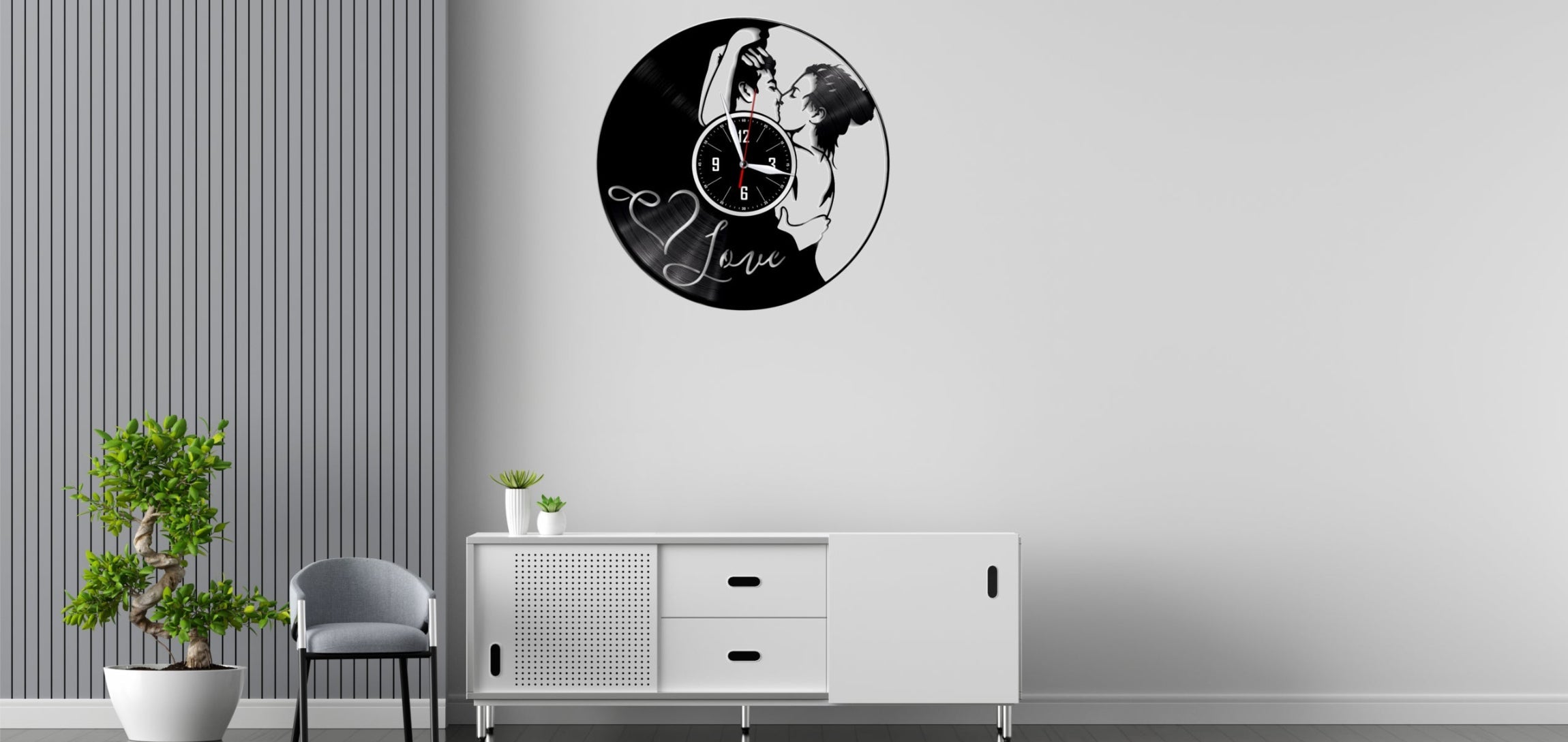 Presentazione orologio vinile 1