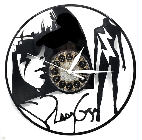 Orologio da parete Lady Gaga realizzato a mano