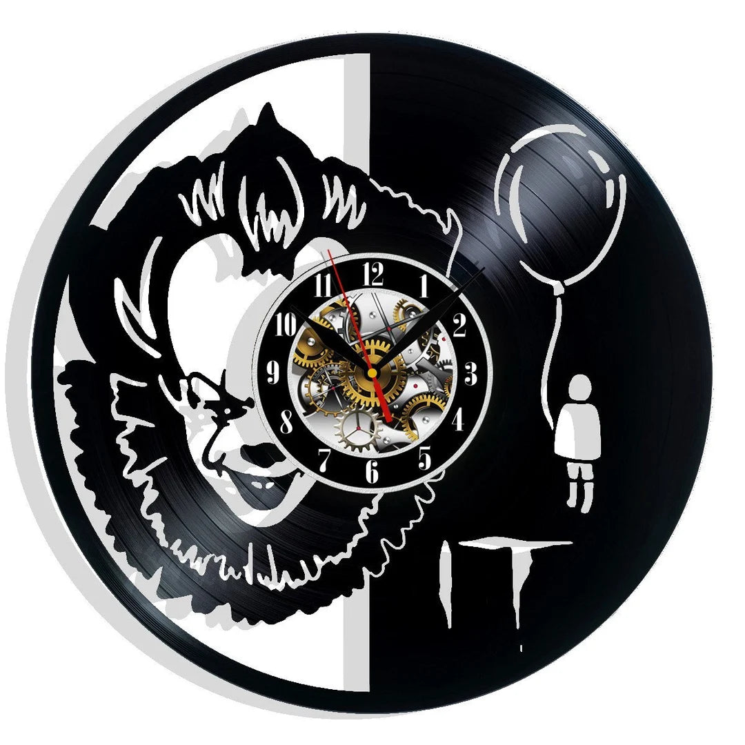 Orologio da parete IT Film horror realizzato a mano