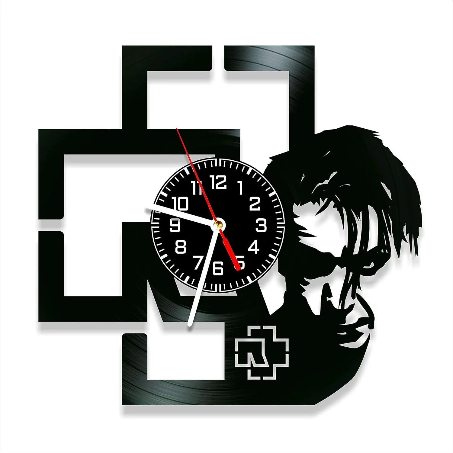 Orologio da parete RAMMSTEIN Band realizzato a mano