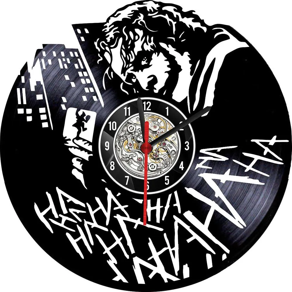 Orologio da parete The Crow realizzato a mano