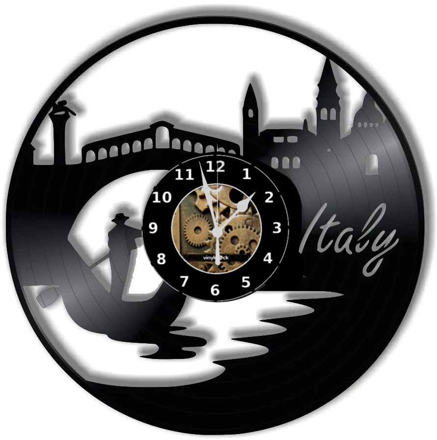 Orologio da parete Venezia Italy realizzato a mano